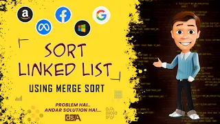 Sort a Linked List in O n log n Time Complexity LeetCode 148 - Sort List Explained
