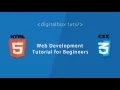 Web Development Tutorial For Beginners Part 1 - Basic HTML