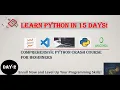 Master python in 15 days Day 2 - Mastering Operators for Powerful Code Python Operators