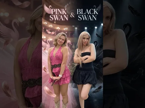 𝙍𝙀𝙆𝙇𝘼𝙈- Pembe ve siyah kuğu🦢Sizin en sevdiğiniz renk hangisi? Shh,benim favori rengim pembe🤫