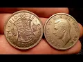 UK HALF CROWN 1949 Coin VALUE REVIEW