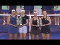 Lagu Babos/Stefani vs Melichar/Samsonova - Ningbo Open 2025 - Final - Trophy \u0026 Ceremony