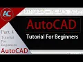 AutoCAD Tutorial For Beginners Part 4 Modify Tools
