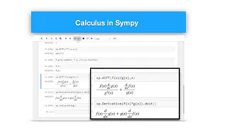 Some Calculus in Python s Sympy