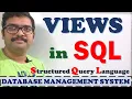VIEWS IN SQL CREATE VIEW FROM SINGLE TABLE MULTIPLE TABLES DROP VIEW