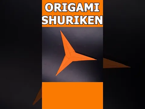 origami ninja shuriken