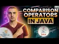 Comparison Operators in java