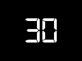 30 Seconds Countdown - No sound