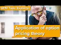 Lagu AFM Topic Explainer: Application of option pricing theory in investment decisions