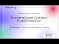 Mastering Drupal Cookiebot Module Integration Configuration Tips for Drupal Cookiebot Module