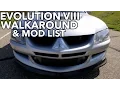 2004 Mitsubishi Lancer Evolution VIII 8 Walkaround Mod List