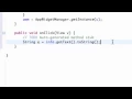 Android Application Development Tutorial 166 Relating Context with the Widget Manager