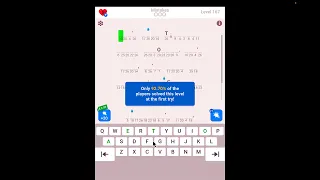 Cryptogram The Solution For Level 167 - Step by Step Word Brain Puzzle