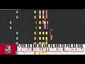 Download Lagu March of the Defenders of Moscow (Марш защитников Москвы) - piano Synthesia with Musescore audio