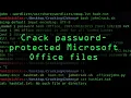 Crack Password-Protected Microsoft Office Files Tutorial