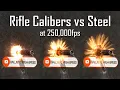 Download Lagu Rifle Calibers vs Steel at 250,000fps! - Ballistic High-Speed