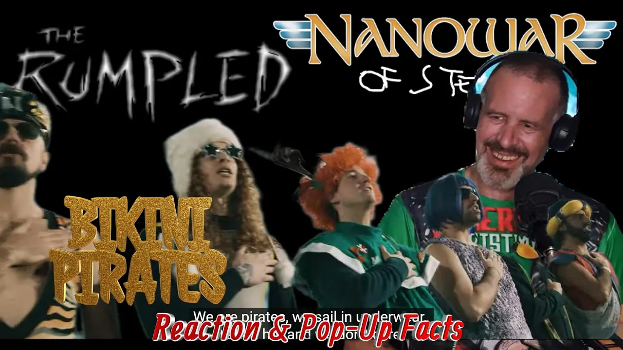 Ep 254: The Rumpled & Nanowar of Steel - Bikini Pirates - Reaction & Pop-Up Facts Ep 254: The Rumpled & Nanowar of Steel - Bikini Pirates - Reaction & Pop-Up Facts