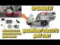 S5 E2 We install custom upgrades to 212 cc predator engine in the gasoline electric golf cart