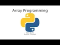 Python Tutorial Array
