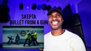 skepta bullet from a gun reaction leetothevi