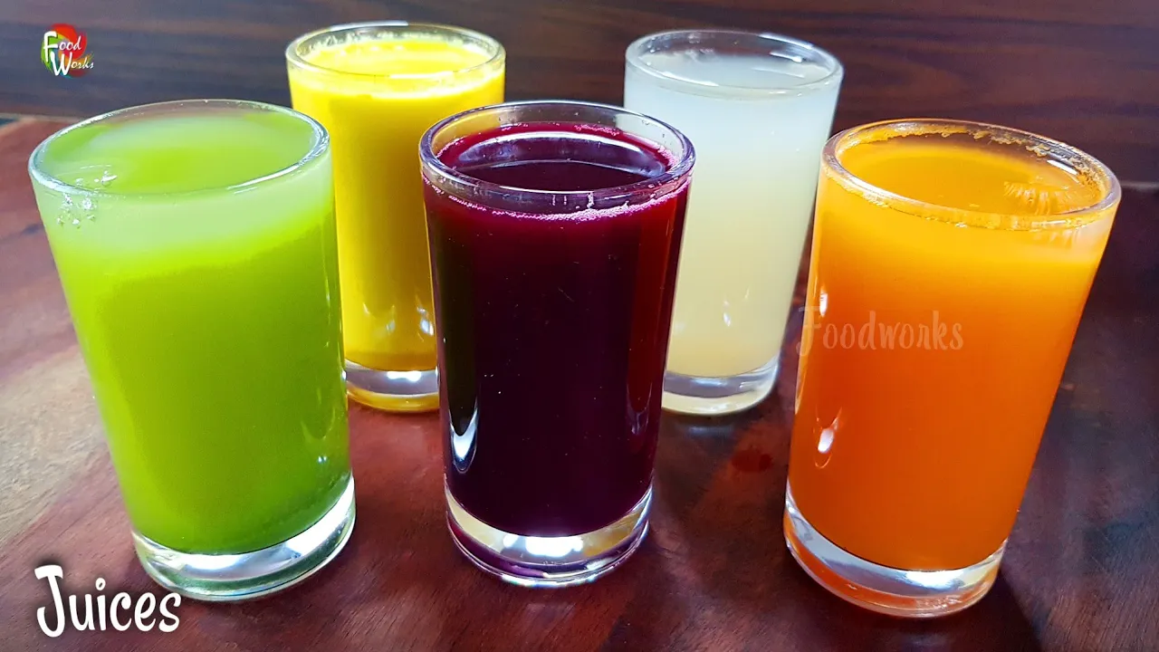 5 Healthy juices for acne free glowing skin   Aloe vera   Turmeric   Moringa  Gooseberry   Beetroot