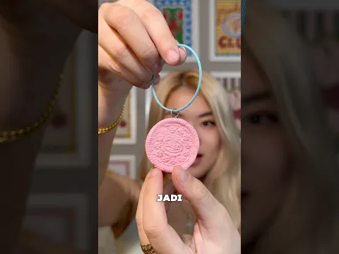 Bikin keychain dari sisa oreo!