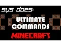 Ultimate Commands - Target Selector Arguments
