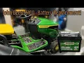 John Deere S100 Riding Lawn Mower - Battery Replacement EASY