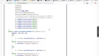 Calculator Program in JAVA using AWT with GUI Java GUI Tutorial Graphical User Interface In Java