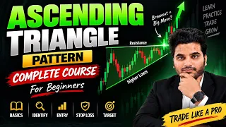 Ascending Triangle Pattern 🔥 | Complete Trading Course for Beginners | Breakout Strategy