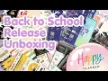 2026 Happy Planner Back to School Unboxing New Planners Sticker Books Accessories