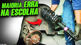 NUNCA COMPRE ESSE TIPO DE AMORTECEDOR ! MAS É MUITO VENDIDO (Manutenção carros)