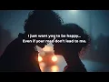 Lagu when you love them so much, you just want them to be happy, even if it isn't with you 😭