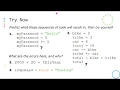 GCSE Python Data Types