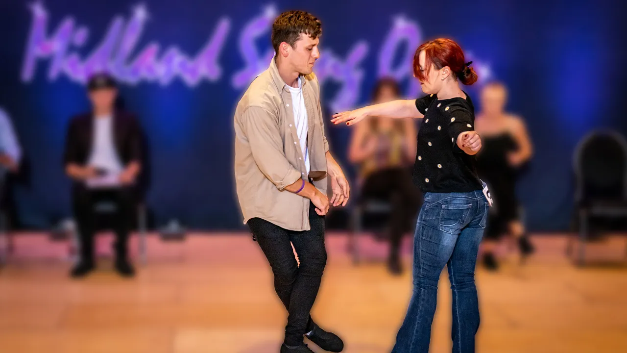 Jordan George & Louise Hull - Advanced Jack&Jill - Midland Swing Open 2021