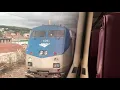 MBTA Line Full Ride on Train Worcester-South Station