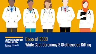 2026 NYITCOM White Coat Ceremony Stethoscope Gifting