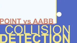 Collision Detection for 2d Games - Point vs AABB
