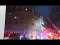 Multiple people hurt after fire rips through NJ apartment building