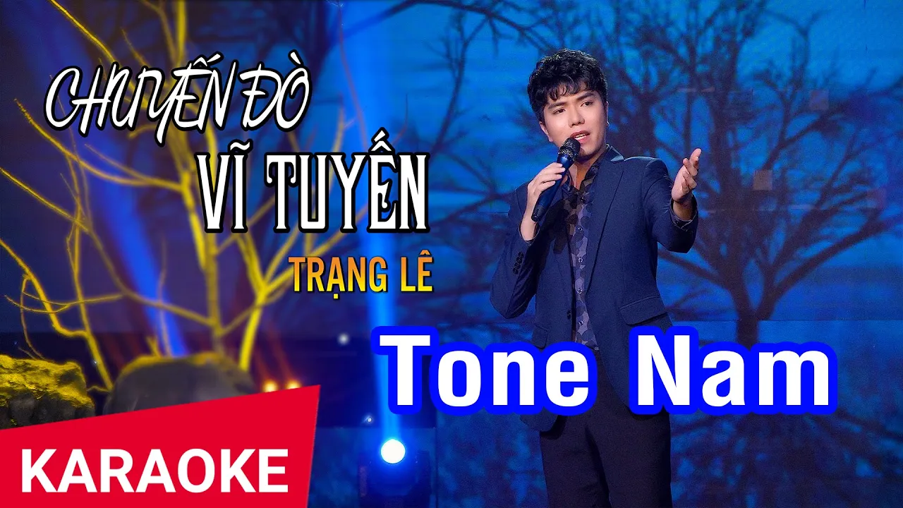 KARAOKE Chuyến Đò Vĩ Tuyến Tone Nam (Fm) | Trạng Lê | Nhan KTV