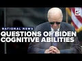 Biden raises questions about cognitive abilities classified documents