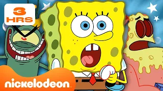 Губка Боб ЛУЧШЕЕ из 9 10 и 11 сезонов Губка Боб 3 часовая подборка Nickelodeon Cyrillic 