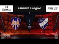 NHL 25 - Liiga - HIFK vs. Tappara (Skill = Superstar)