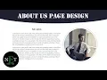 How To make design about us page using html and css Narenetech
