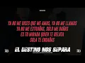Grupo Marca Registrada x Óscar Maydon - El Destino Nos Separa (Karaoke)