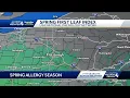 Is spring allergy season off to an early start