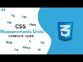 The Ultimate Guide to CSS Units Understanding Measurements for Responsive Design Upgrade Skill