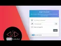 How to create minimal Login Form with bootstrap 4 - Responsive Login Page Design