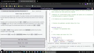 11 Freecodecamp Js11 Return A Value From A Function With Return Global Scope And Functions 1