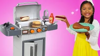 Download Wendy Pretend Cooking with BBQ Grill Toy MP3